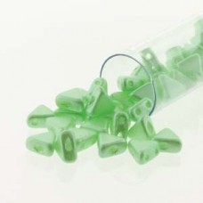 6mm Kheops par Puca Beads - Pastel Lt Peridot - 9gm