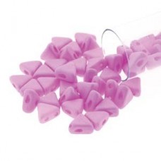 6mm Kheops par Puca Beads - Opaque Light Rose Silk - 9gm