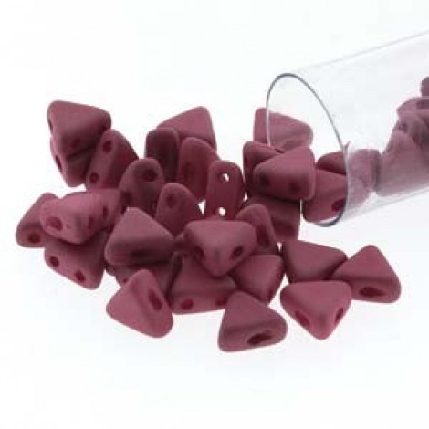 6mm Kheops par Puca Beads - Opaque Amethyst Silk - 9gm