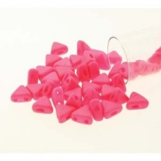 6mm Kheops par Puca Beads - Coral Silk - 9gm