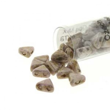 6mm Kheops par Puca Beads - Rose Gold Mix - 9gm