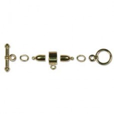 3mm Kumihimo Bullet Finding Set - Gold Plate