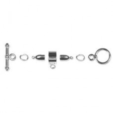 3mm Kumihimo Bullet Finding Set - Silver Plate