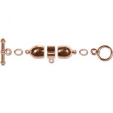 8mm Kumihimo Bullet Finding Set - Copper Plate - Per Set