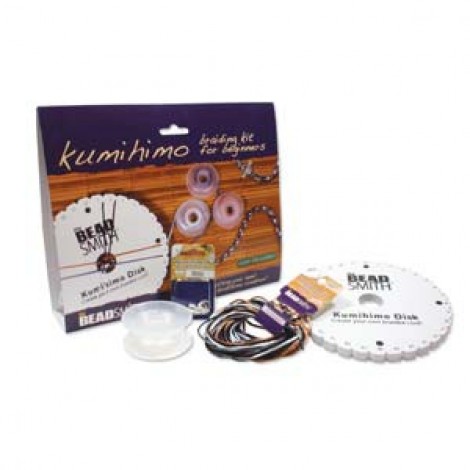 Beadsmith Kumihimo Starter Braiding Kit for Round Braids