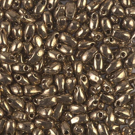 3x5.5mm Miyuki Long Drops - Metallic Dark Bronze - 25gm
