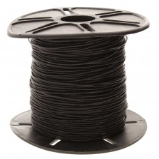 0.5mm Black Indian Cowhide Leather Cord - 100yd Bulk spool (90m)