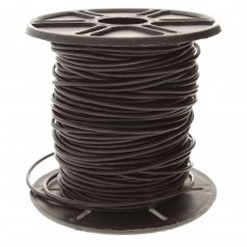 1mm Indian Leather Cord - Natural Dye Distressed Black - Per 5 metres