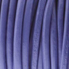 1mm Indian Round Leather Cord - Light Violet