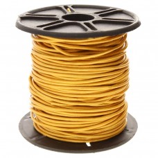 1mm Round Indian Leather Cord - Metallic Gold - 22.86m (25yd) Roll