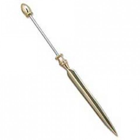 Gold Plated Beadable Letter Opener