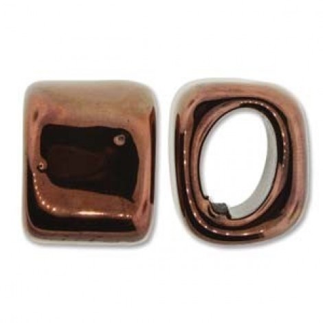 15x15x18mm Ant Copper Spacer for Licorice Leather