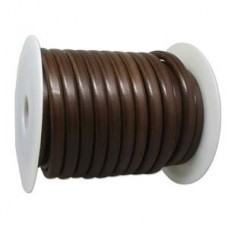 10x7mm Brown Regaliz Licorice Leather Cord