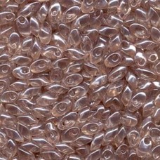 Miyuki Long Magatama Drops - Transparent Tan Luster - 12.5gm