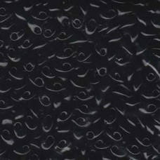 Miyuki Long Magatama Drops - Opaque Black - 10gm