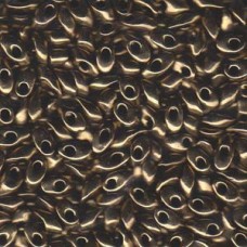 Miyuki Long Magatama Drops - Metallic Dark Bronze - 8.5gm