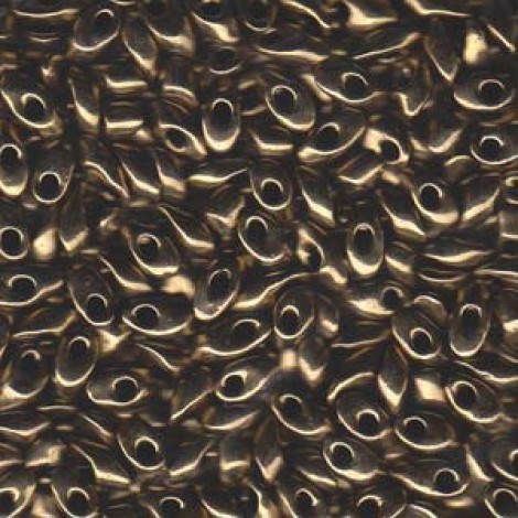 Miyuki Long Magatama Drops - Metallic Dark Bronze - 8.5gm