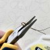 4x3x2.5mm (Hole Size 1mm) Gold Plated 304 Stainless Steel Push Button Crimp Beads - Pack of 10 4x3x2.5mm (Hole Size 1mm) Gold Plated 304 Stainless Steel Push Button Crimp Beads - Pack of 10