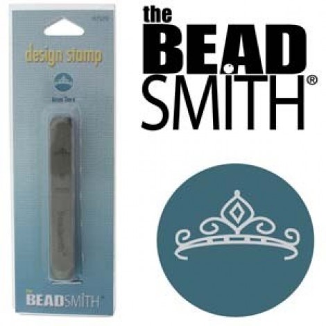 6mm Beadsmith Metal Stamp - Tiara 6mm Beadsmith Metal Stamp - Tiara