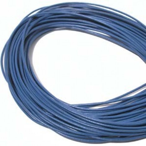 1.9mm Royal Blue Greek Round Leather Cord
