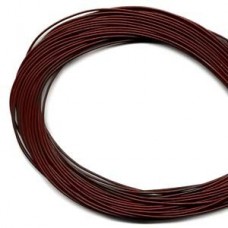 1.9mm Garnet Greek Round Leather Cord