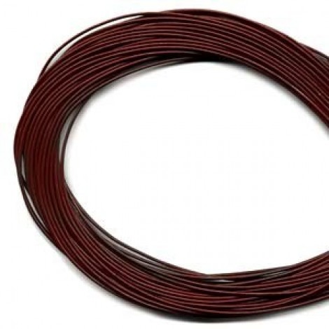 1.9mm Garnet Greek Round Leather Cord - Per 2 metres