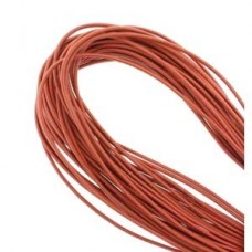 1.9mm Salmon Greek Leather Cord - 50m Skein