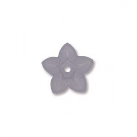 5x10mm Lucite Flower Beads - Light Blue