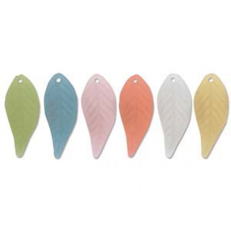 12x28mm Lucite Leaves - Mix 1 - Pack of 5