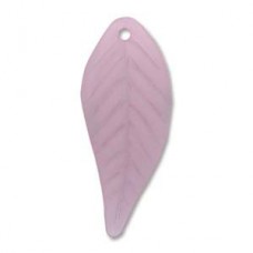 12x28mm Lucite Leaves - Violet - Pack of 9