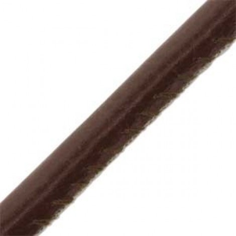 6mm Brown Ultra Luxe Synthetic Leather Cord - 1.5m