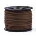 3x1.5mm Flat Faux Suede Cord - Brown - 100yd (91m) Roll 3x1.5mm Flat Faux Suede Cord - Brown - 100yd (91m) Roll
