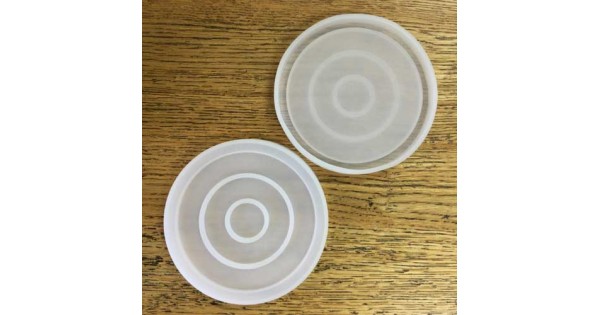 11cm Silicone Round Large Coaster Mould