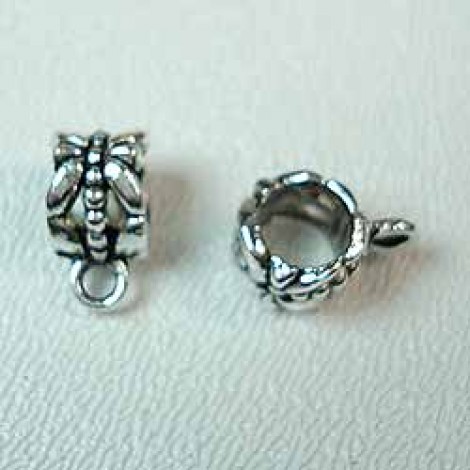 Pandora Style Tibetan Silver Hanger Beads with 5mm hole