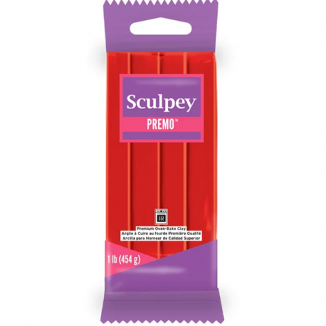 Premo Polymer Clay - 454g (1lb) - Cadmium Red