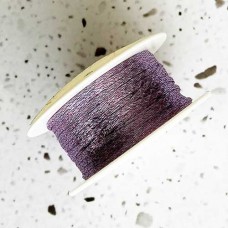 1mm Metallic WireLace Ribbon - Lilac - Per metre