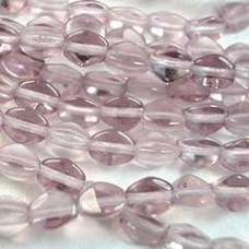 5x3mm Czech Pinch Beads - Lt Amethyst  - Pack of 50