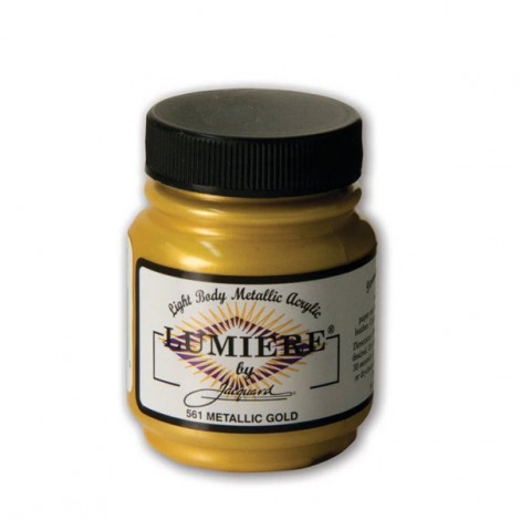 Lumiere Metallic Acrylic Paint - Metallic Gold - 70ml