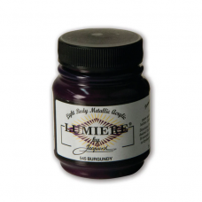 Lumiere Metallic Acrylic Paint - Burgundy - 70ml