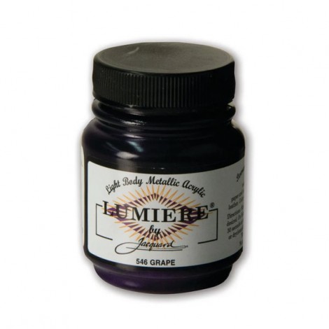 Lumiere Metallic Acrylic Paint - Grape - 70ml