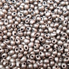 2.8mm Miyuki Drop Beads - Matte Dark Bronze - 10gm