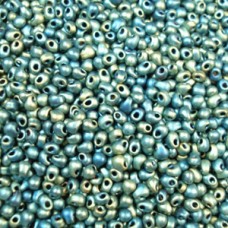 2.8mm Miyuki Drop Beads - Matte Patina Iris