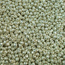2.8mm Miyuki Drop Beads - Duracoat Galvanised Silver - 10gm