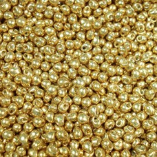 2.8mm Miyuki Drop Beads - Duracoat Galv Gold
