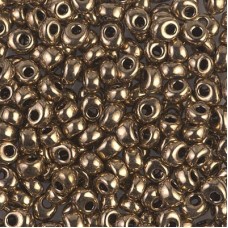 4mm Miyuki Magatama Seed Beads - Dark Bronze - 12gm