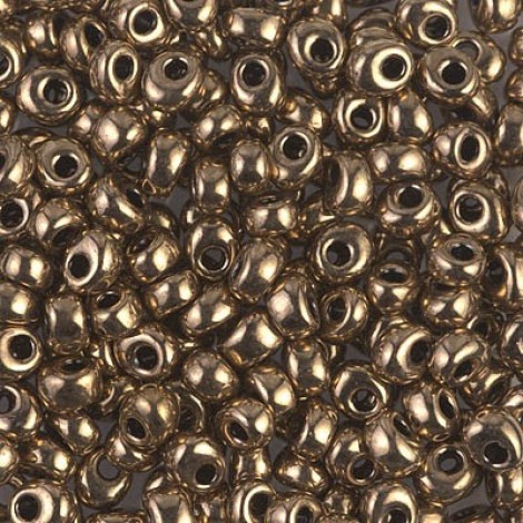 4mm Miyuki Magatama Seed Beads - Dark Bronze - 12gm