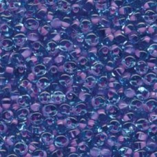4mm Miyuki Magatama Drops - Lavender Lined Aqua