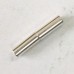 22x4mm (3.2mm ID) Silver Plated Magnetic Tube Clasp