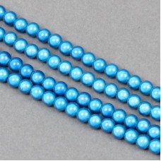 4mm Blue Miracle Beads