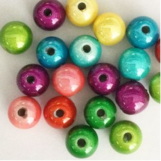 8mm Miracle Beads - Gumball Mix - Pack of 10